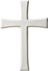 Black And White Cross PNG