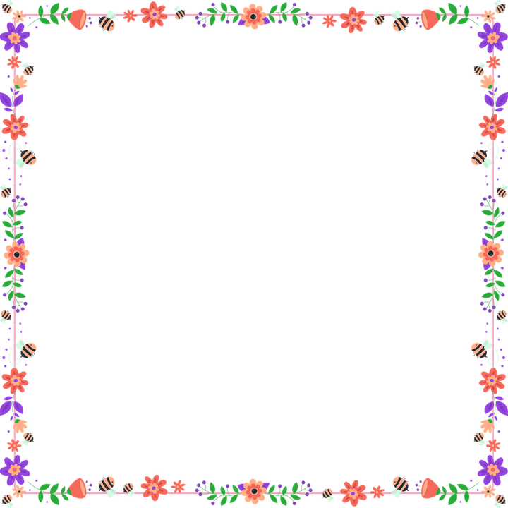 Sambalpuri Border A4 Size PNG