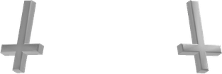Upside Down Cross PNG