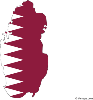 Doha Flag PNG