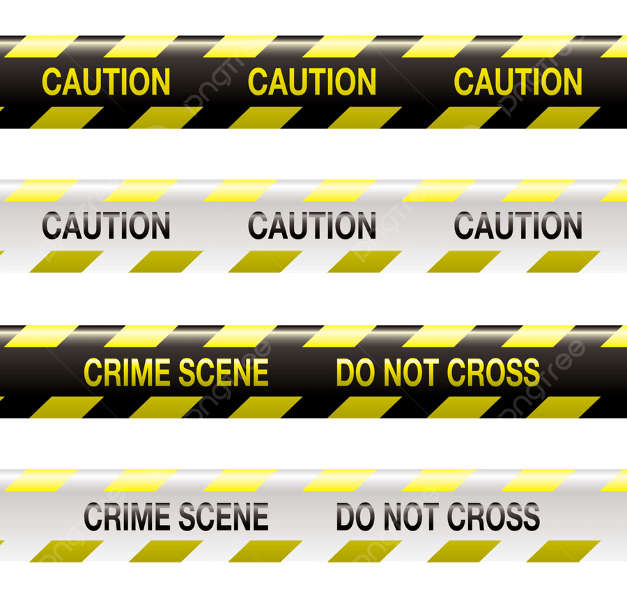 Crime Scene Tape PNG