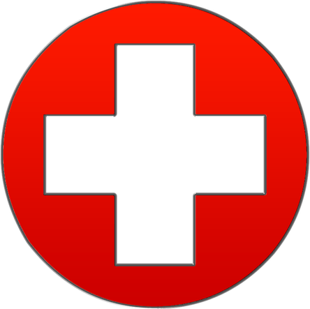 Red Cross Circle PNG