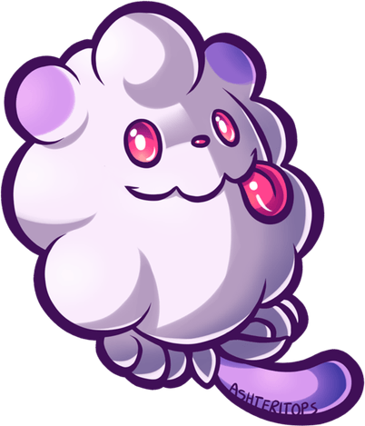 Swirlix Pokemon PNG