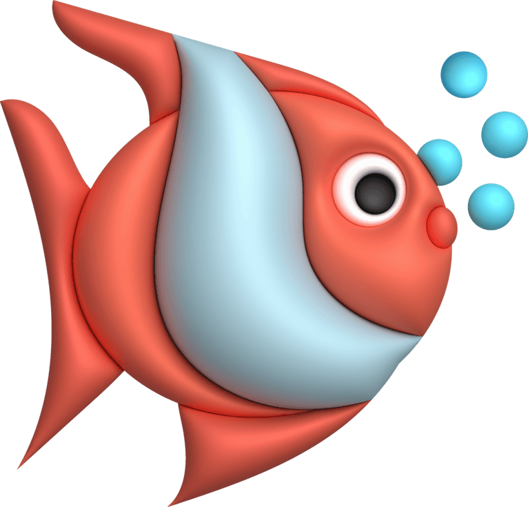 Color Fish PNG