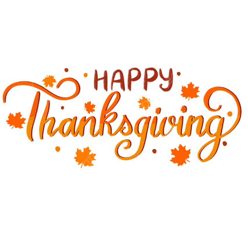 Happy Thanksgiving PNG
