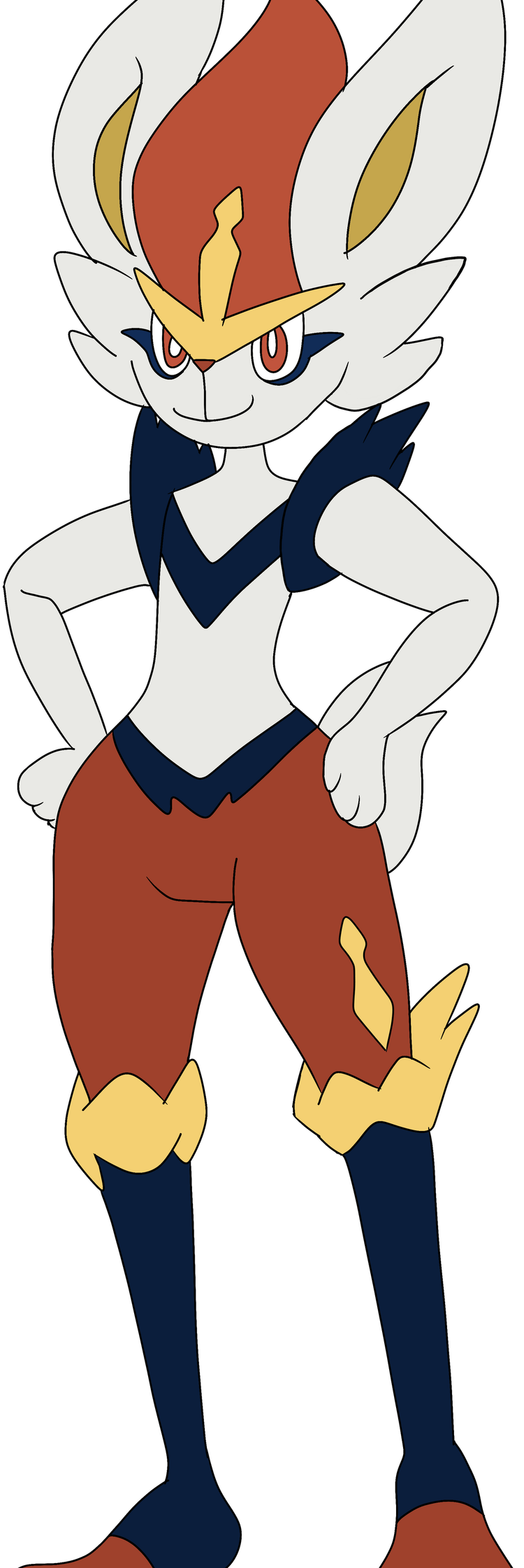 Cinderace PNG