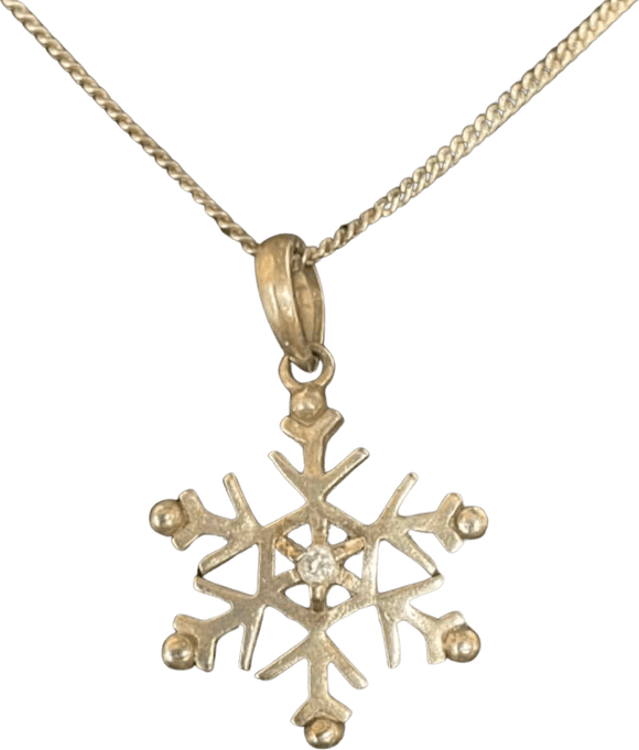 Silver Snowflake PNG