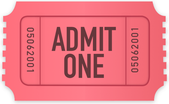 Ticket Emoji PNG