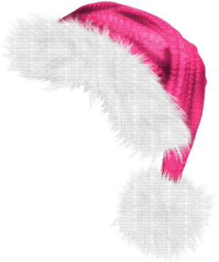 Pink Santa Hat PNG