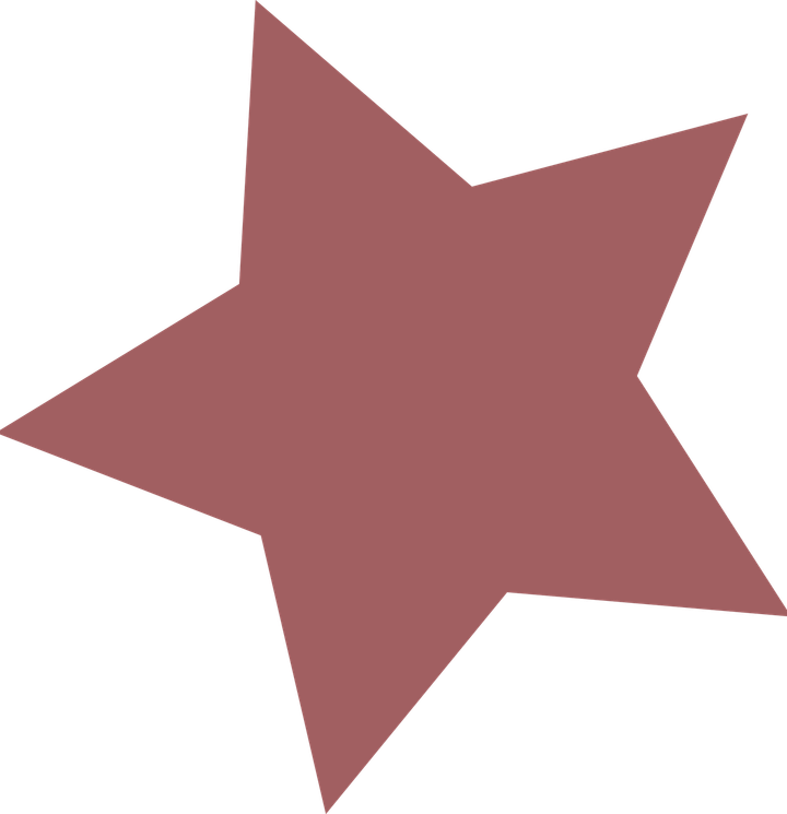 Light Pink Star PNG
