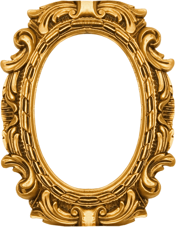 Gold Royal Border PNG
