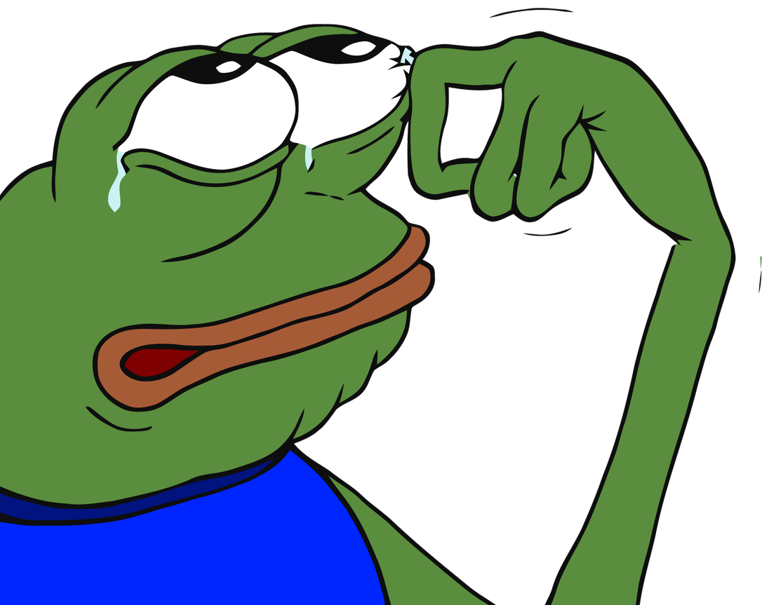 Sad Pepe PNG