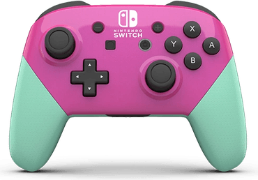 Nintendo Switch Pink And Green PNG