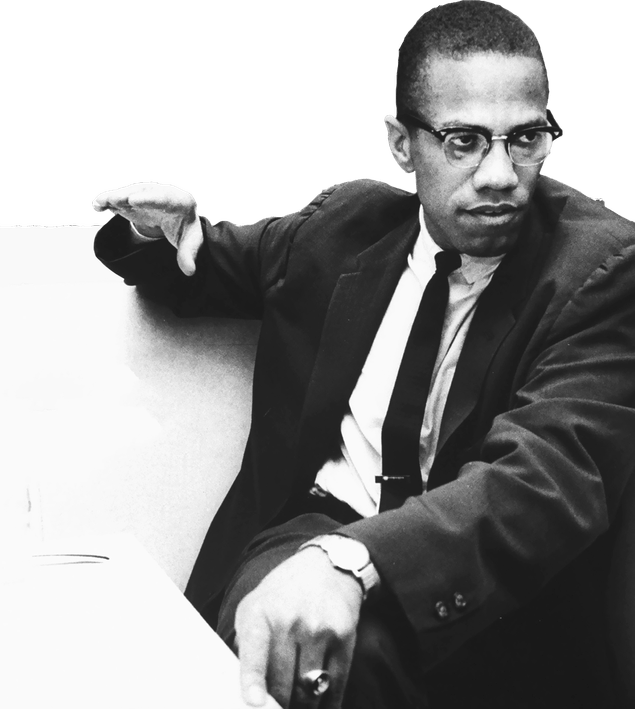 Malcolm X PNG