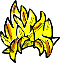 Super Saiyan Hair PNG