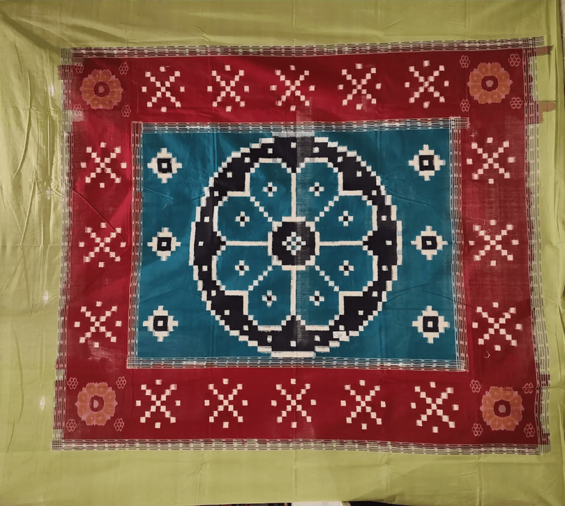 Sambalpuri Saree Border PNG