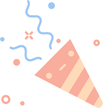 Confetti Cartoon PNG