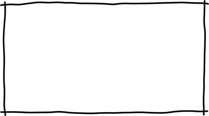 Square Frame Black PNG