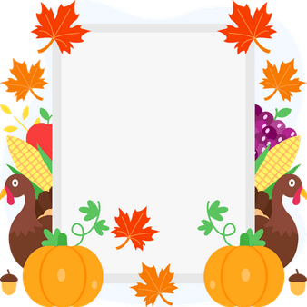 Thanksgiving Banner PNG