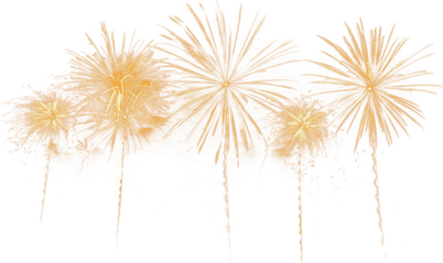 Fireworks Banner PNG