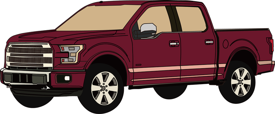 Pick Up Car PNG