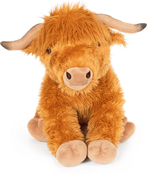Baby Highland Cow PNG