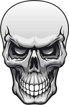 Evil Skull PNG