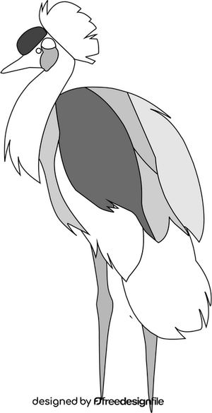Crane Bird PNG