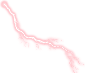 Pink Lightning PNG