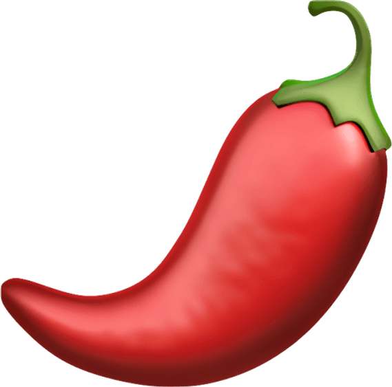 Pepper Emoji PNG