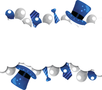 Fathers Day Border PNG