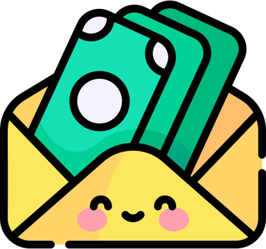 Kawaii Money PNG