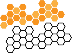 Honeycomb Pattern PNG