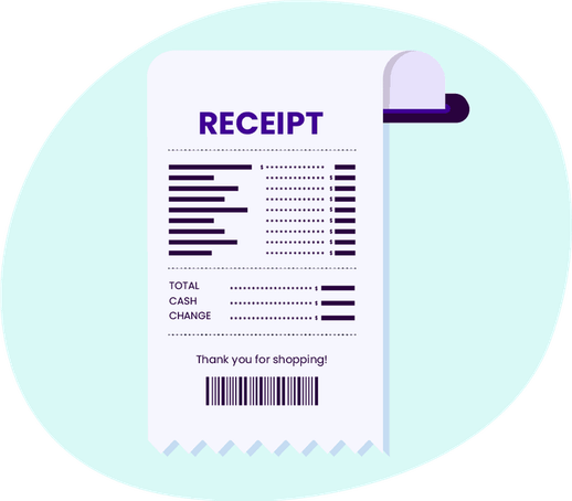 Receipt PNG