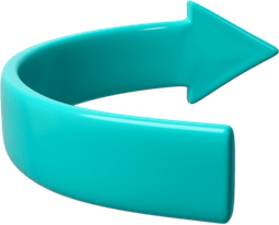 Turquoise Arrow PNG