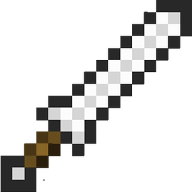 Minecraft Sword PNG