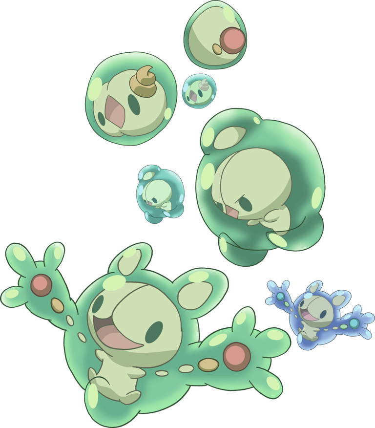 Duosion Pokemon PNG
