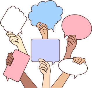Cartoon Speech Bubble PNG