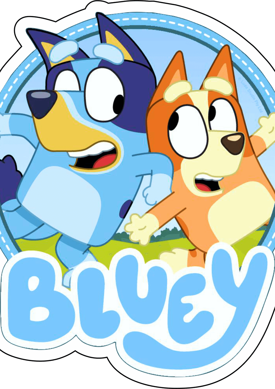 Bluey Logo PNG