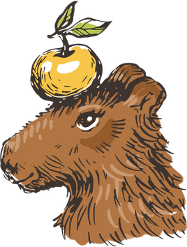 Capybara PNG