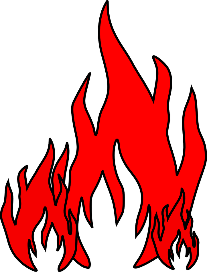 Red Flame PNG