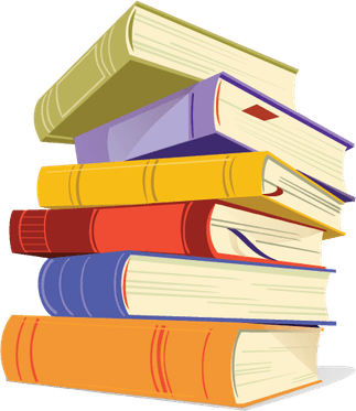 Book Stack PNG
