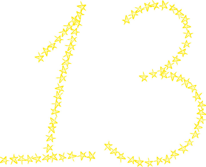 13 Stars Circle PNG