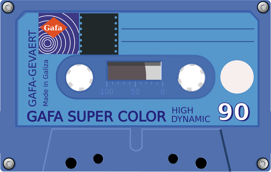 Audio Cassette PNG