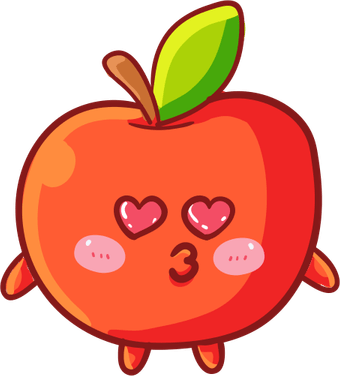 Apple Sticker PNG