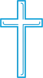 Blue Cross PNG