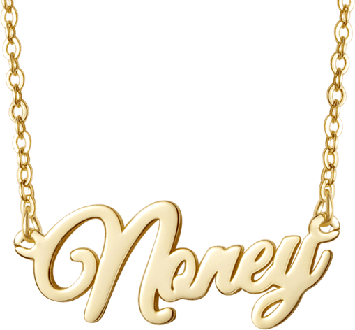Gold Money Chain PNG