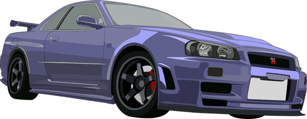 Nissan Skyline Gt R R34 PNG