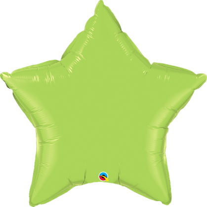 Lime Green Balloon PNG