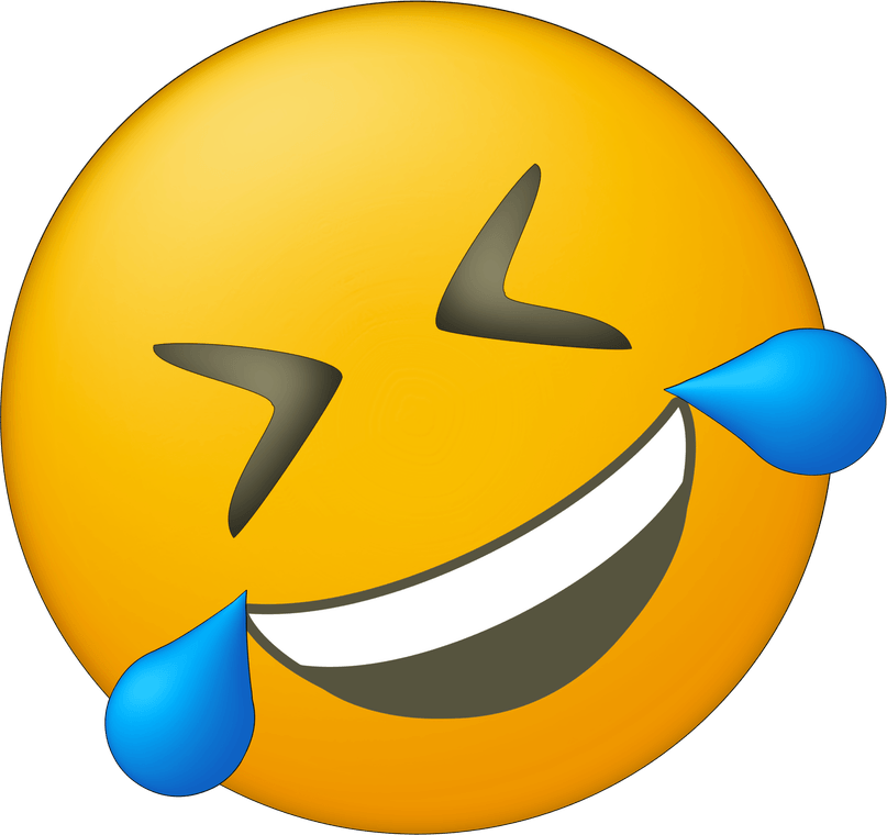 Laughing Crying Emoji PNG